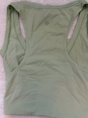 lululemon athletica Sage Green Racerback Tank